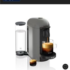 Nespresso Gray Coffee Maker- used twice